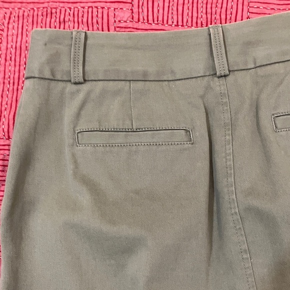 Banana Republic khaki Green pencil Stretch Skirt - Picture 6 of 13